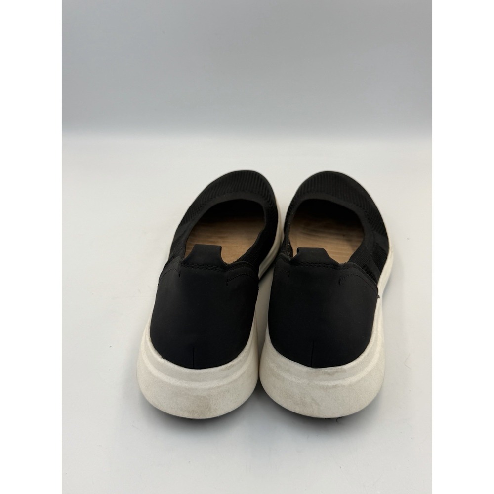 Time and Tru Black Knit Ballet Flats Comfort Slip On Shoes Women's Size 10 - Picture 4 of 6